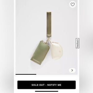 BNWT Dual Pouch Wristlet
Wallet